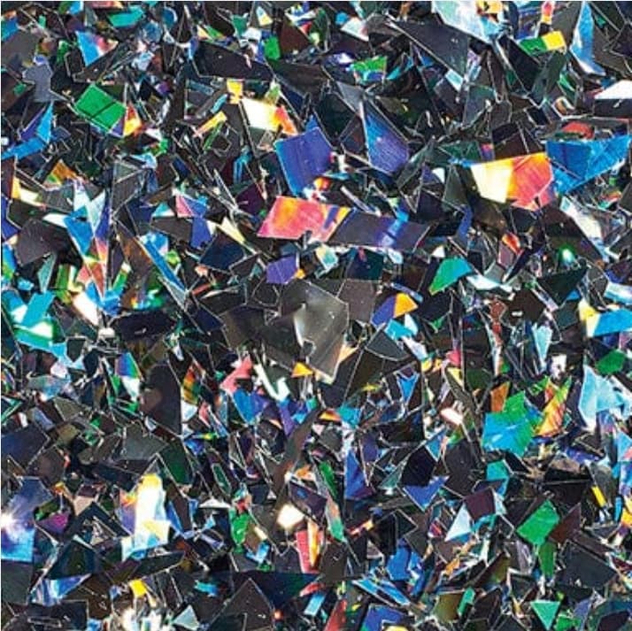 Black Holographic Designer (1/4")